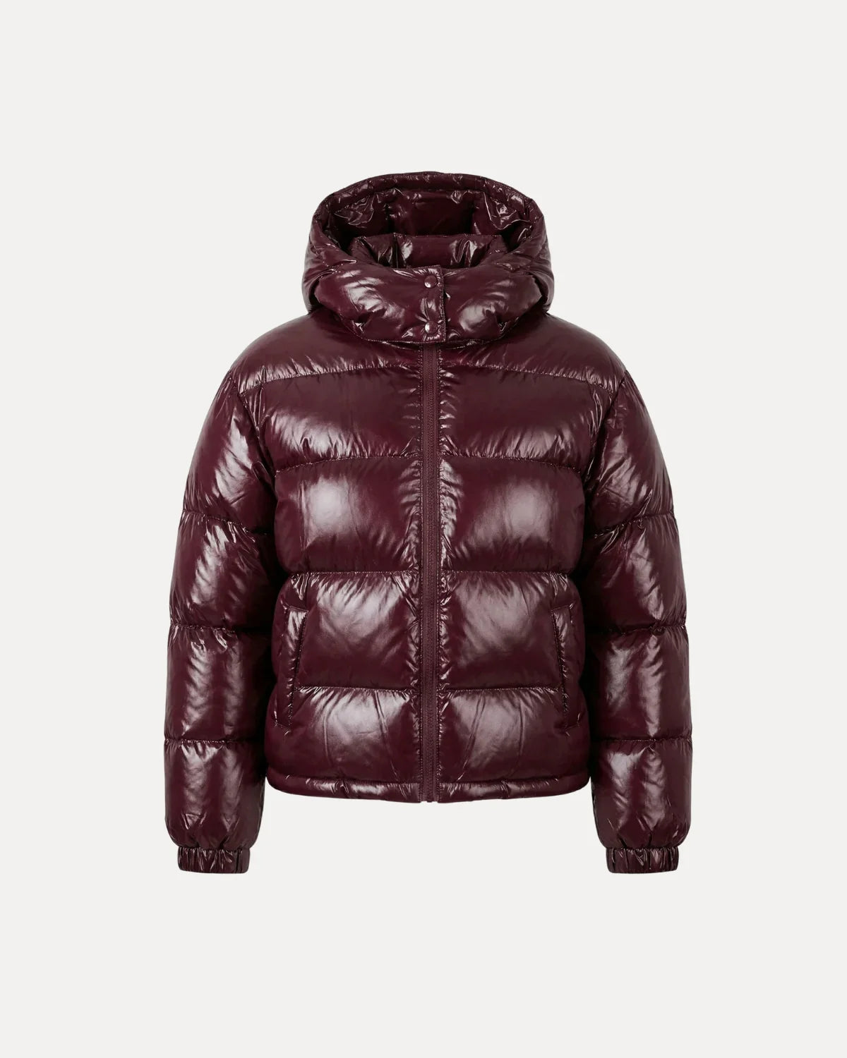 GLOSSY PUFFER JACKET | WOMEN