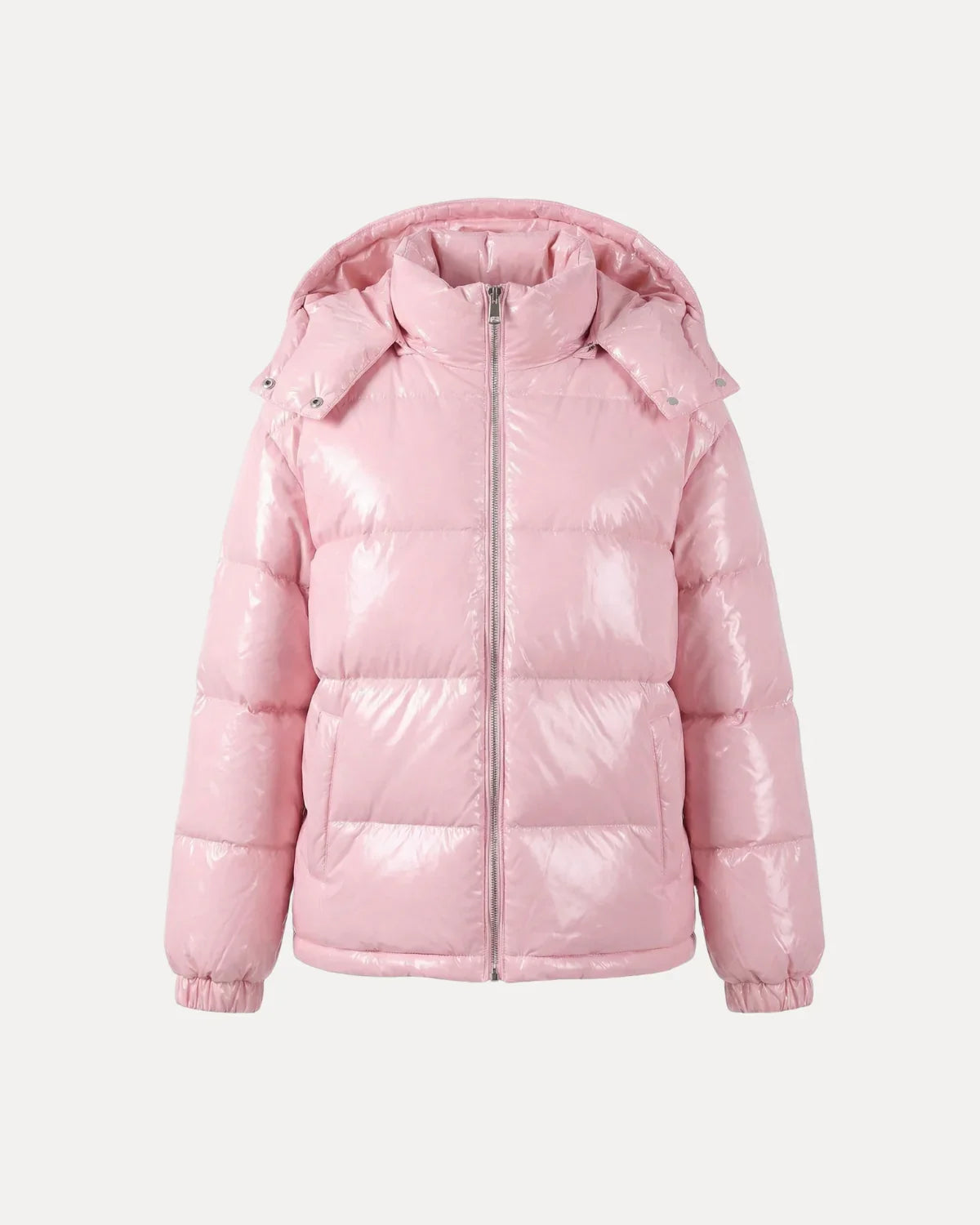 GLOSSY PUFFER JACKET | WOMEN